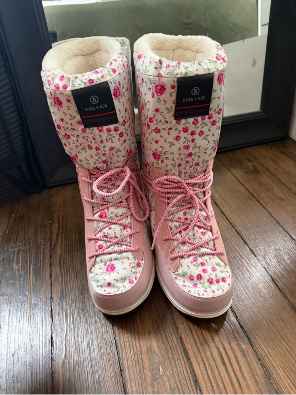 LoveShackFancy x Bogner Snow Boots